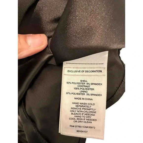 Laundry by Shelli Segal Black Shift Dress Size 6 - Picture 6 of 11